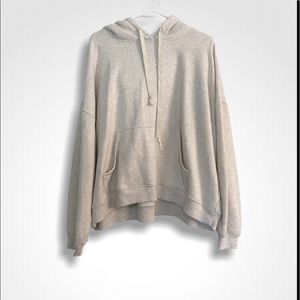 Aerie Light Cream/Tan Oversized Hoodie!